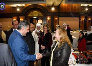 لجنة سيدات الأعمال الصناعيات في غرفة صناعة دمشق تشارك ضمن فعاليات ملتقى وبازار “همم حتى القمم”