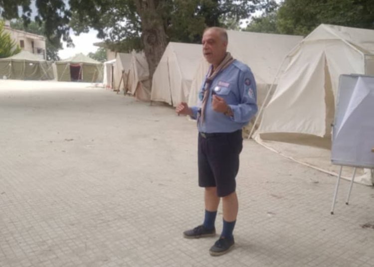 مخيم دورة اعداد القادة المركزية ( مفوضية كشاف اللاذقية – صلنفة )